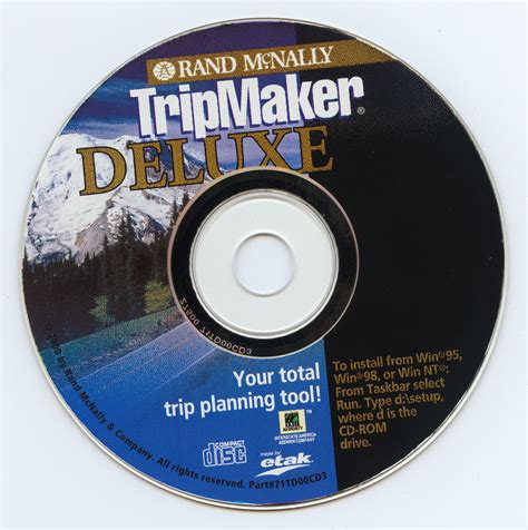 Rand McNally TripMaker Deluxe (Rand McNally)(2000).